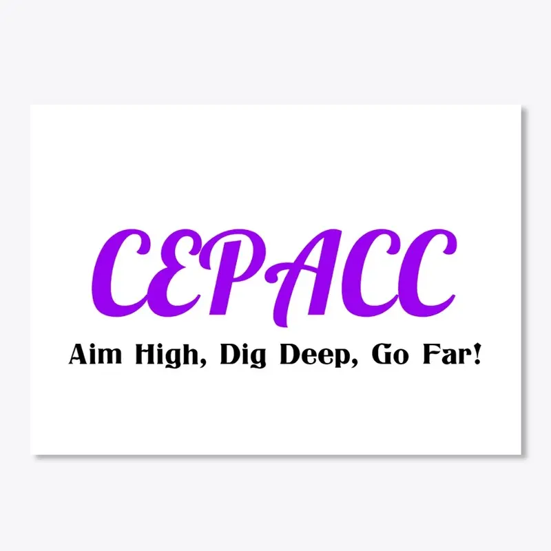 CEPACC Sticker